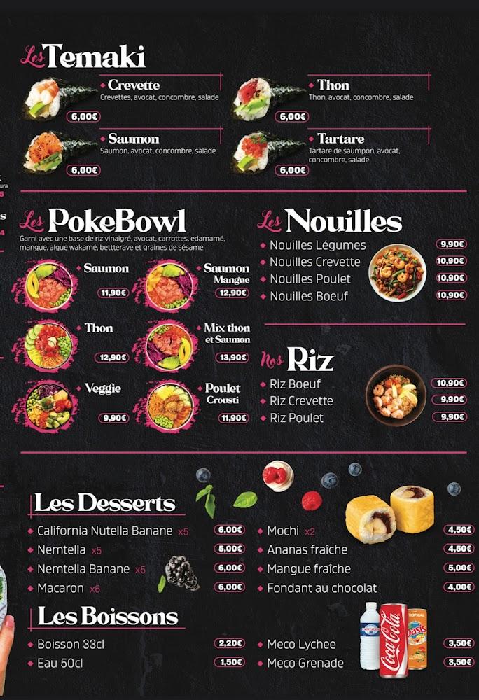 La Fabrique du Sushi - Scan Menu 4